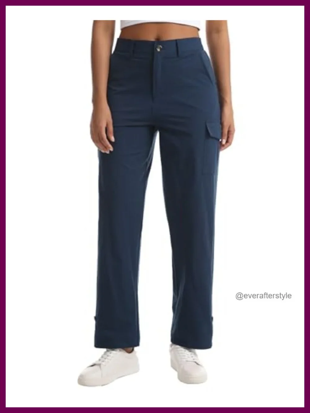 Women's Cargo Pants Lightweight 5 Pockets Hiking Outdoor